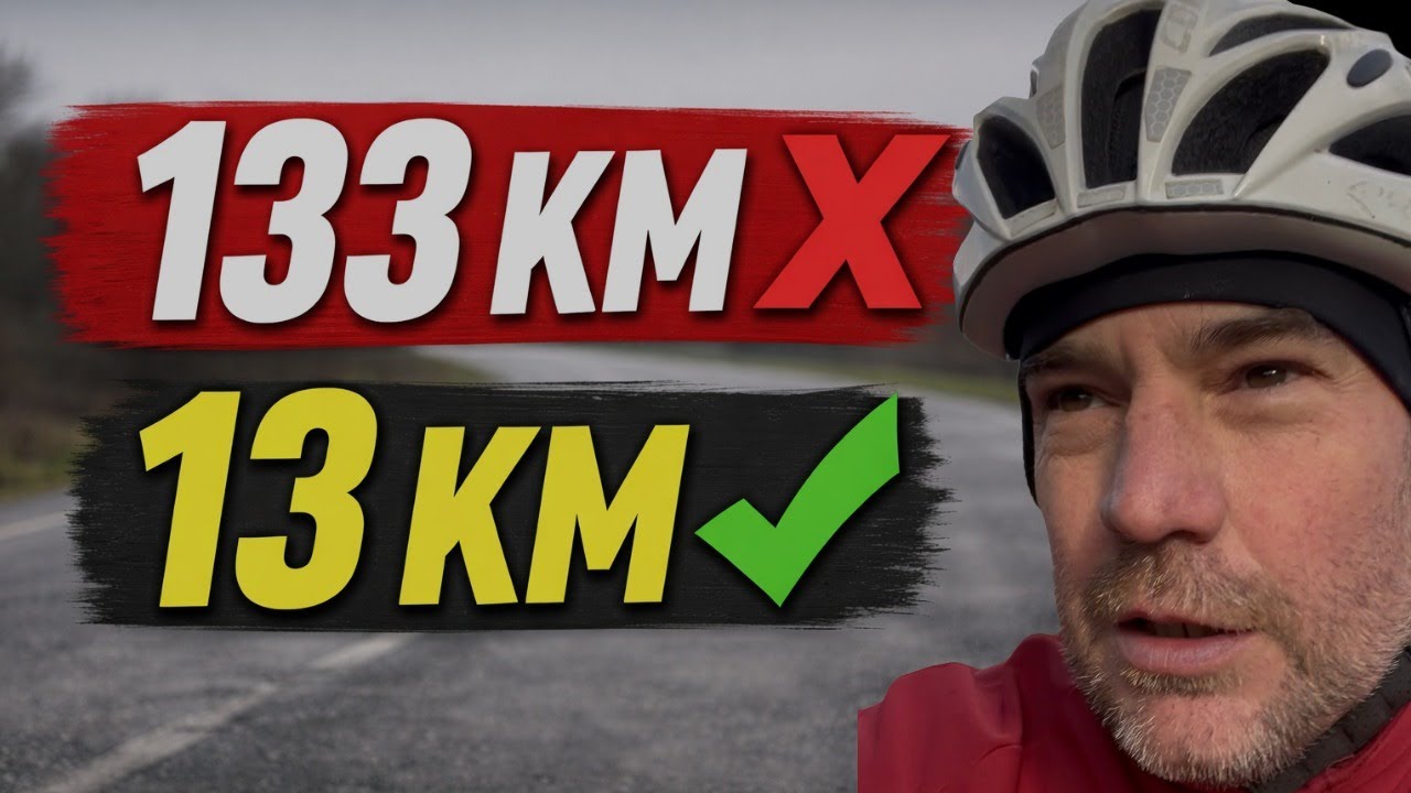 J’avais prévu 133 km ... J’en ai fait 13 - 2026 commence très mal.