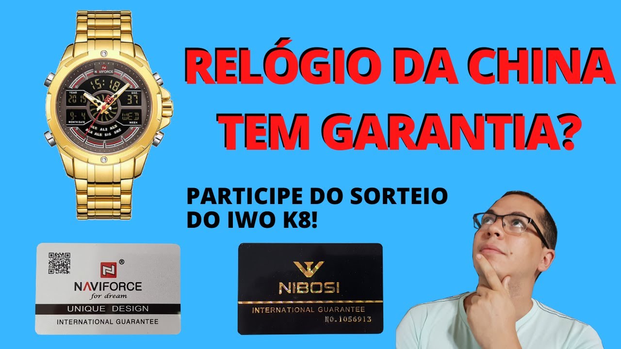 RELÓGIOS DA CHINA POSSUEM GARANTIA? | VENDENDO RELÓGIOS COM GARANTIA