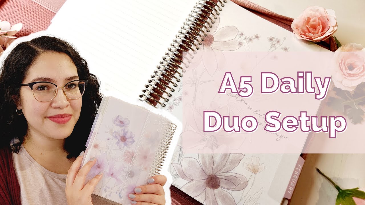 2024 Planner Setup: Erin Condren A5 Daily Duo Setup!