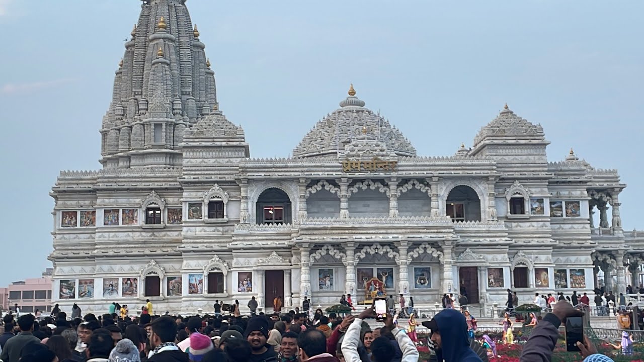 Aaj gaya prem mandir 🙏🏻❤️‍🩹