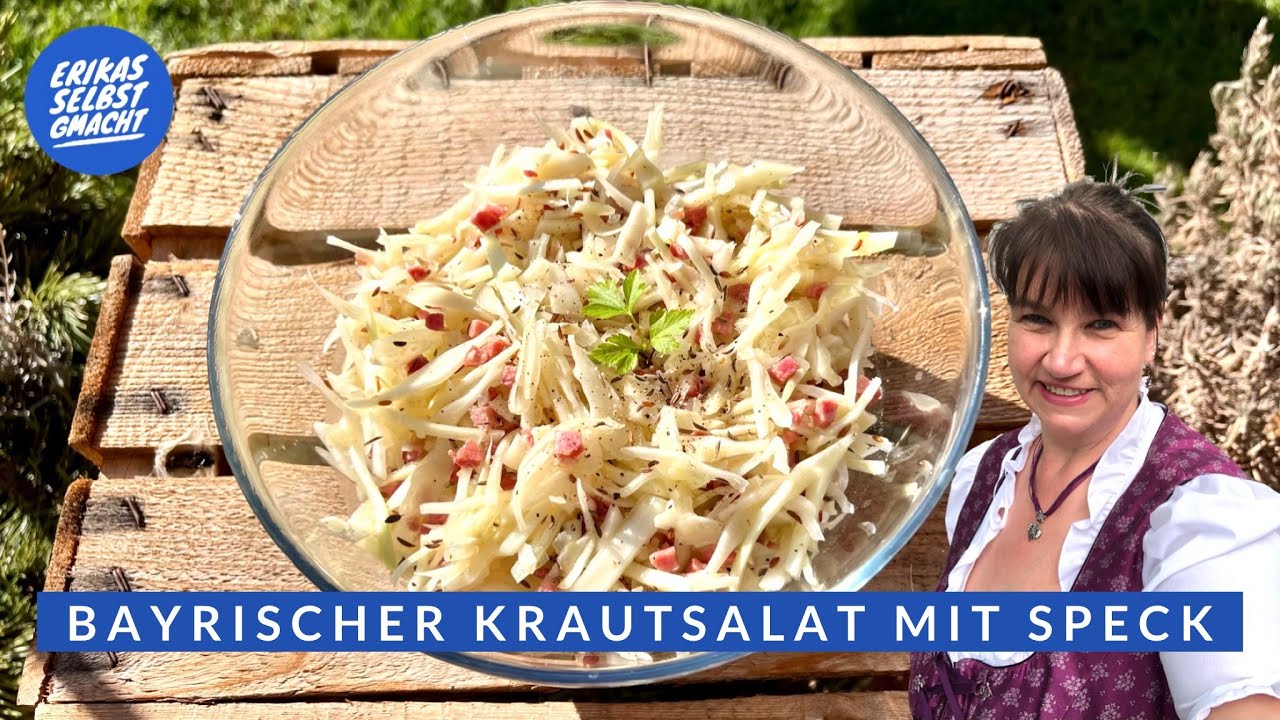 Bayrischer Krautsalat mit Speck