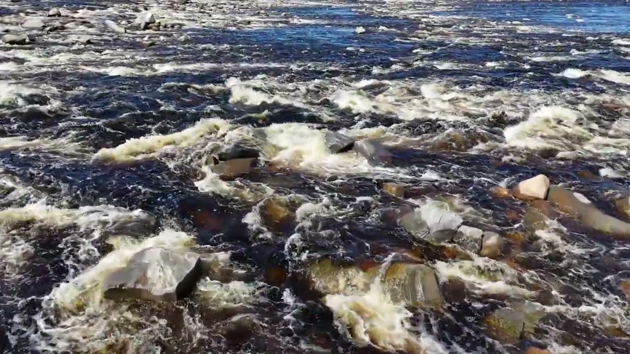 Beautiful Drone Footage: Churchill Weir & Rapids | Churchill, Manitoba. June 2024