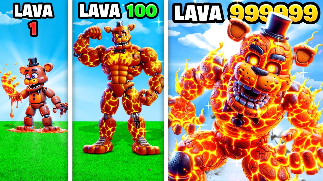 Upgrading Freddy To LAVA FREDDY In GTA 5!