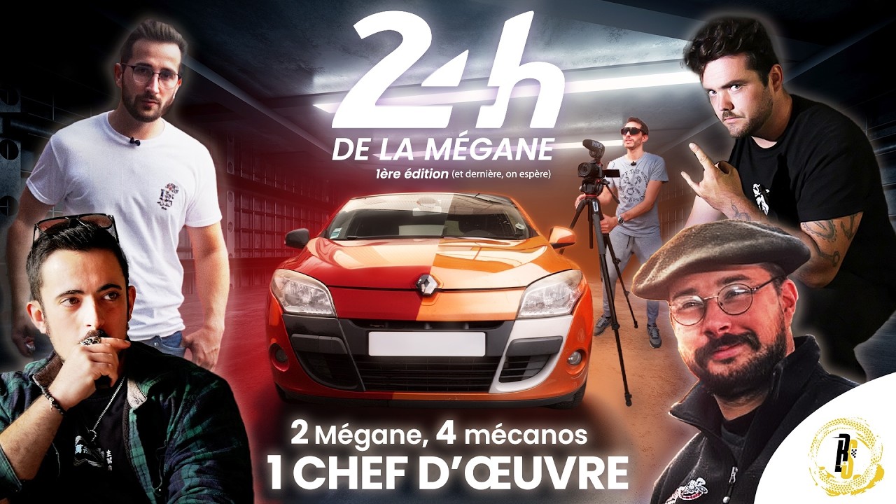 Challenge 24H DE LA MEGANE - Un swap de génie (ou pas...) - Episode 1