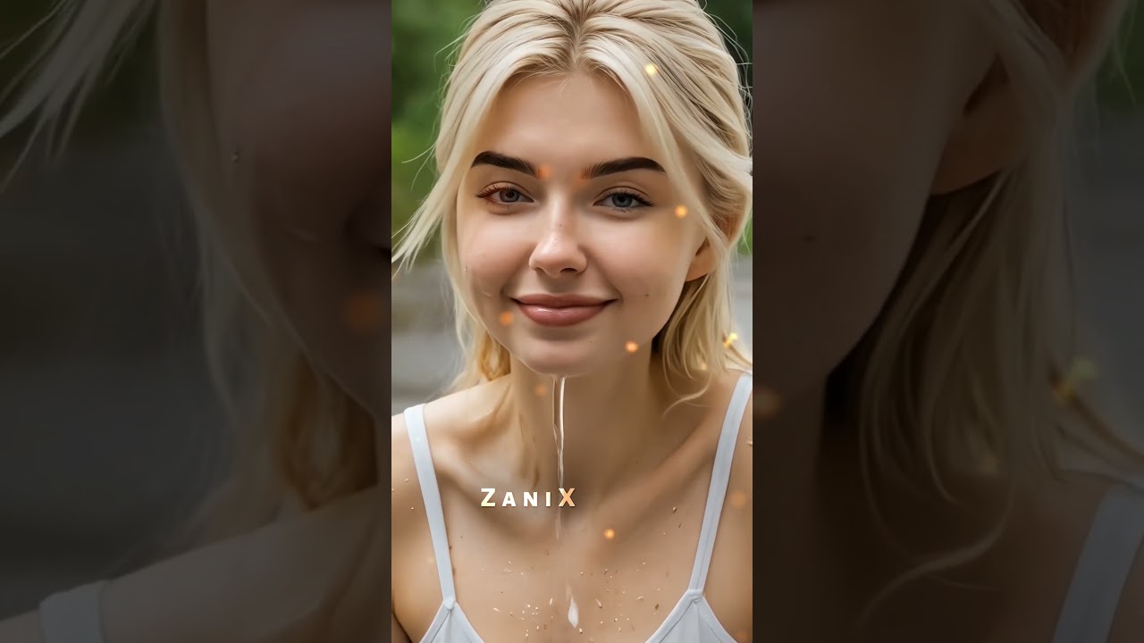 AI Made This Gorgeous Smiling Girl 😍 | Beautiful AI Creation | 4K Edit 