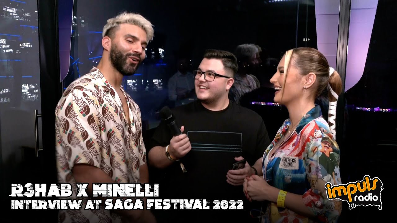 5 Random Questions with R3HAB & Minelli @ SAGA Festival 2022
