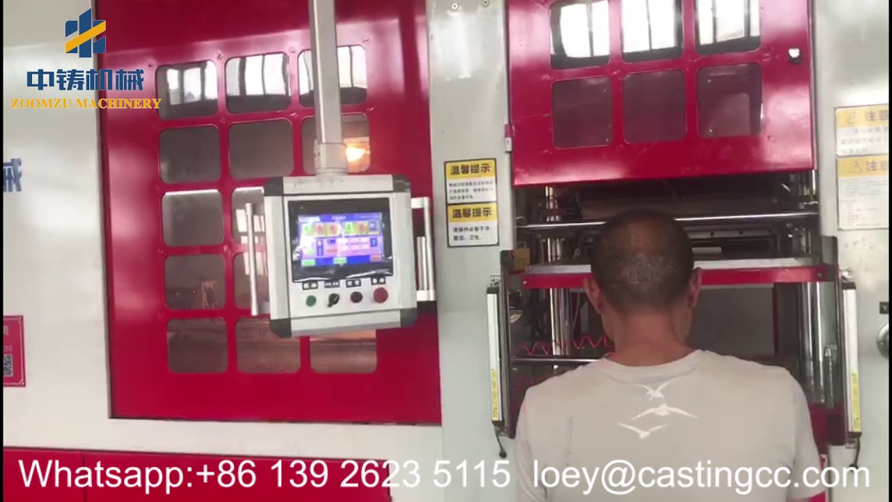 Fully automatic high-pressure green sand casting molding equipment for cast iron-Zoomzu