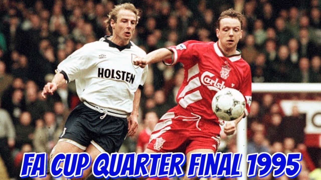 Liverpool 1-2 Tottenham Hotspur - FA Cup Quarter Final 1994/95