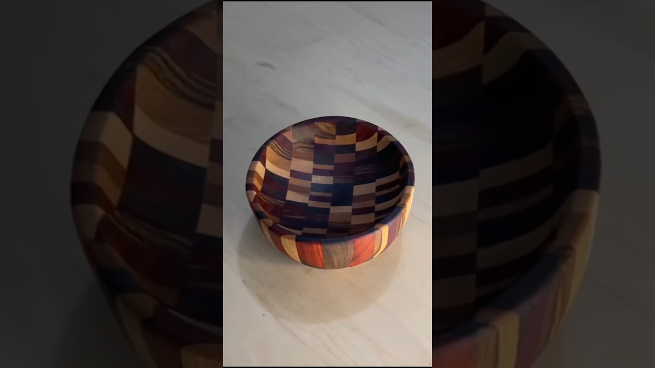 Wooden Carving Bowl 🥣