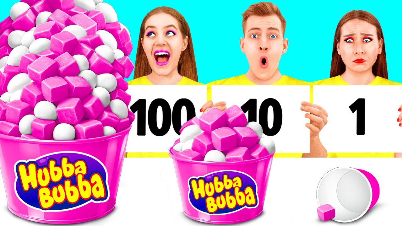 100 Слоев Еды Челлендж | Потрясающие Кулинарные Рецепты от PaRaRa Challenge