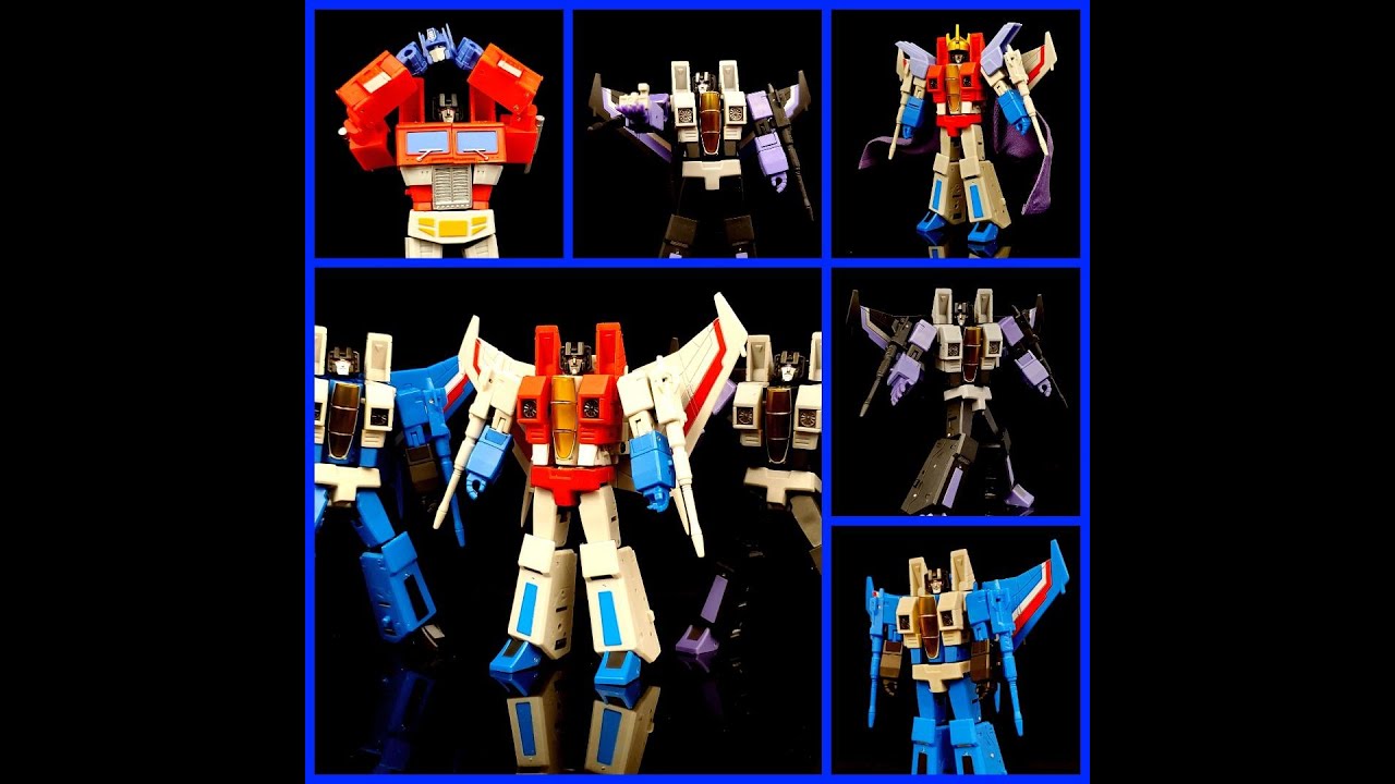3rd Party Legends Magic Square MS-B26 Tornado Team Review! (Starscream,Thundercracker and Skywarp)