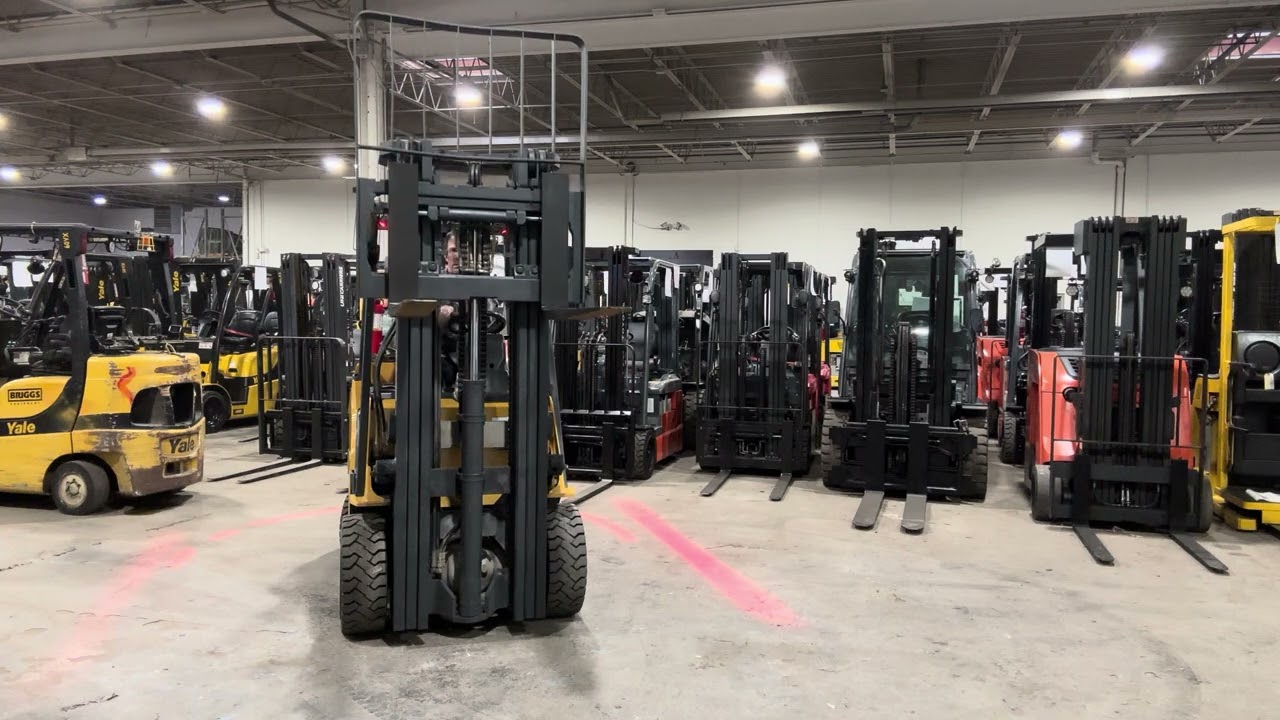 2020 Cat 2C6000 6000lbs Used LP Gas Forklift - U43584