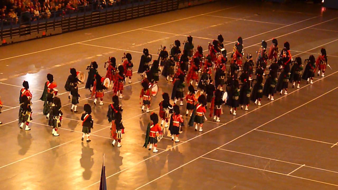 The Centenary Massed Pipes and Drums