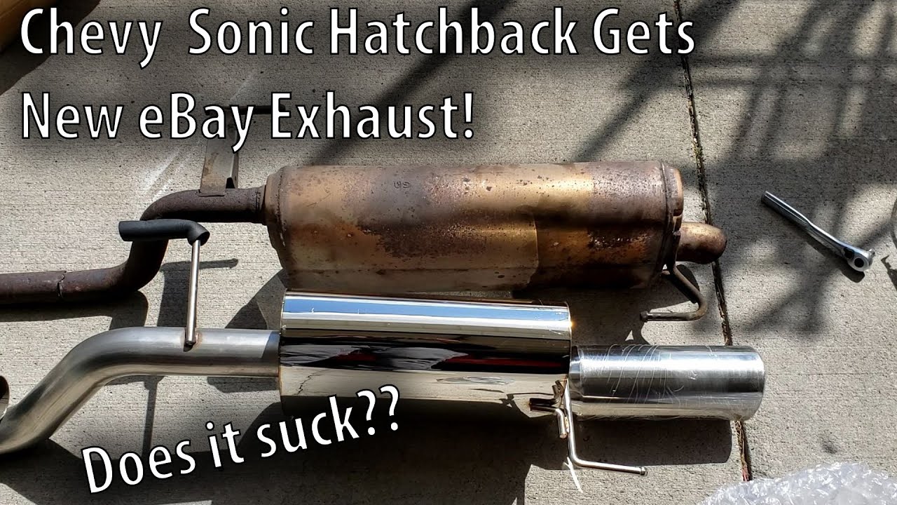 2012 Chevy Sonic Hatchback Turbo Gets an eBay Exhaust!