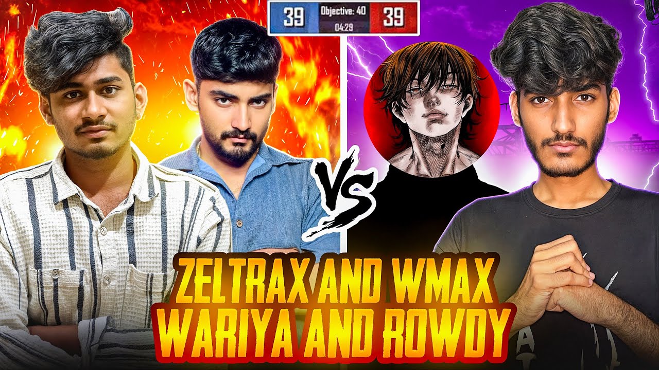 @WmaxGaming6 AND @1NonlyZeltraX VS @WariyaGaming AND @RowdyyyyGaming 🔥INTENSE 2V2 TDM MATCH