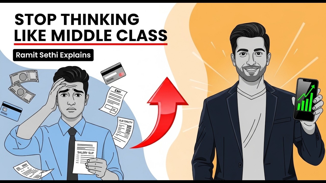 Why Middle Class People Never Become Rich