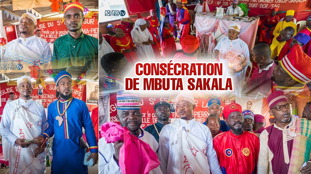 Cérémonie de consécration de Mbuta Christ SAKALA | 17 Mars 2024 |