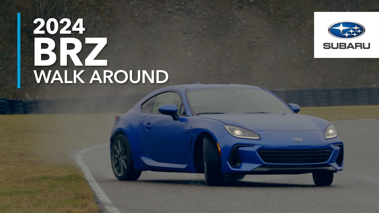 2024 Subaru BRZ Walk Around – Iconic sports car design, engineered for driving fun
