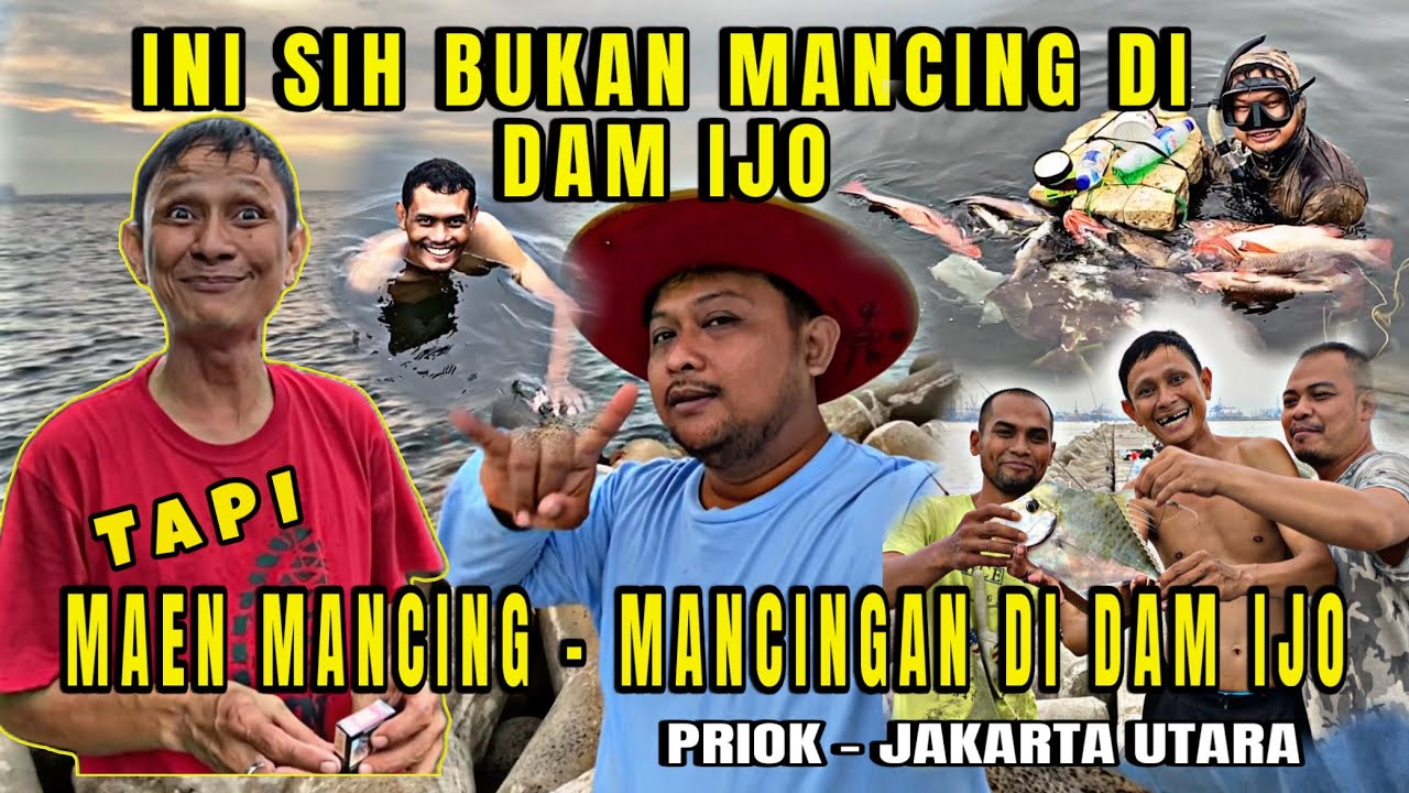 KESERUAN MANCING DI DAM IJO ‼️ FULL NGAKAK ‼️ #trending #mancing 