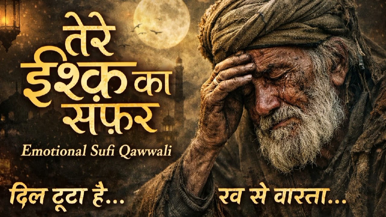 तेरे इश्क़ का सफ़र | Emotional Sufi Qawwali 2026 | Sad Sufi Song | Heart Touching Qawwali | Soulful