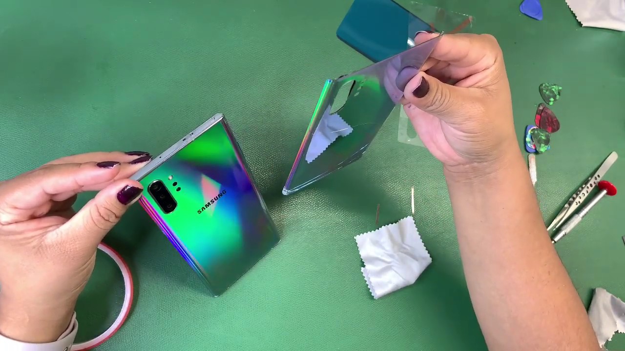 Note 10 Plus Back Glass Replacement Fast and very easy !