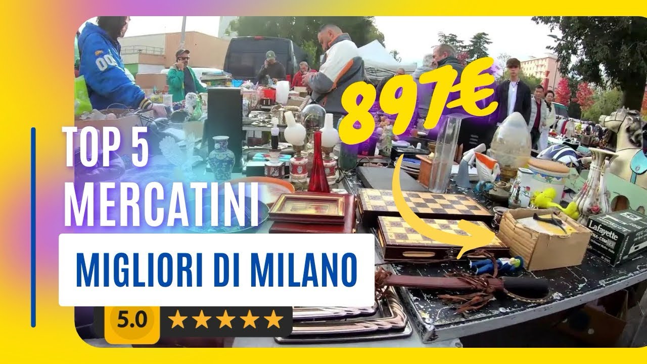 Top 5 MERCATINI migliori di MILANO! 👀😱
