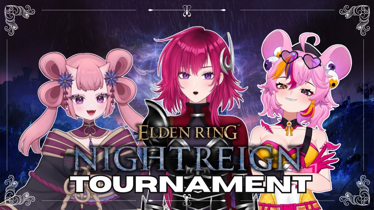 My first Elden Ring Nightreign tournament! [Team Aeonian Butterfly] | #vtuber #nightreign