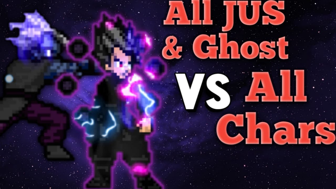 Ghost & All JUS VS All Characters part 1 in Mugen JUS.