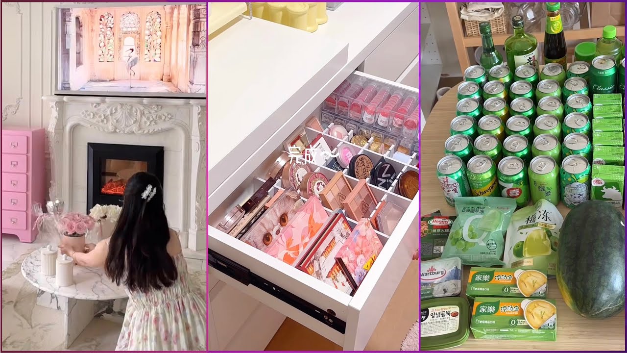 Green Foods Restocking🎀 | Vanity Organization And Restocking Products✨