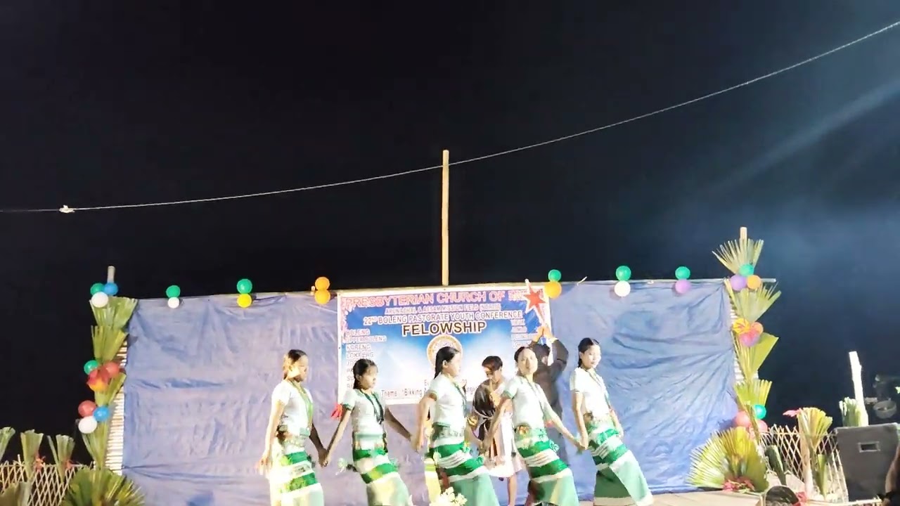 JISUK AYANG YASAM | GOSPEL MUSIC VIDEO BY LOKPENG PRESBYTERIAN CHURCH YOUTH...💃👌🏻👌🏻👌🏻