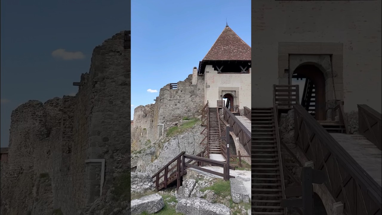📍Visegr&aacute;di Fellegv&aacute;r, Visegrad, Hungary❤️🇭🇺 #travel #hungary #citadel #visegrad #fortress