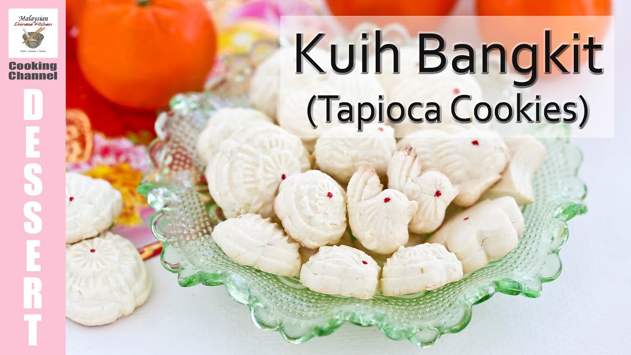 Kuih Bangkit (Tapioca Cookies) | Malaysian Chinese Kitchen
