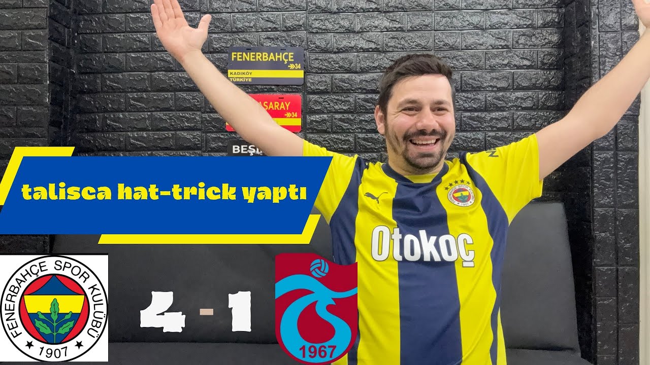 FANATİK FENERBAHÇELİ FENERBAHÇE TRABZONSPOR MAÇI İZLERSE TEPKİ