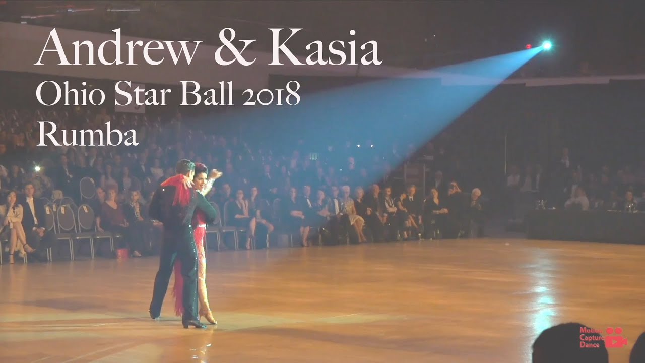 ANDREW PHILLIPS & KASIA KOZAK  | OHIO STAR BALL 2018 | ALL STAR SHOW | RUMBA
