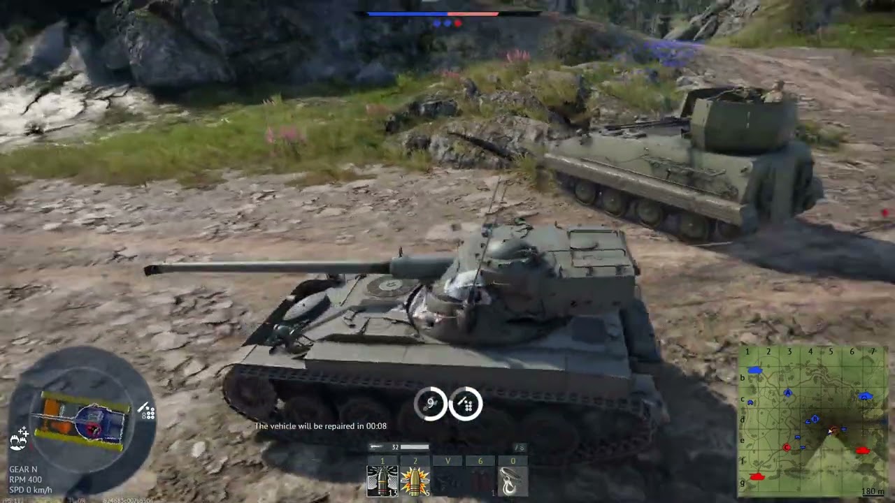 Stock Grind AMX 13 (Israeli) part 1 [War Thunder gameplay (no commentary, yes meme)]