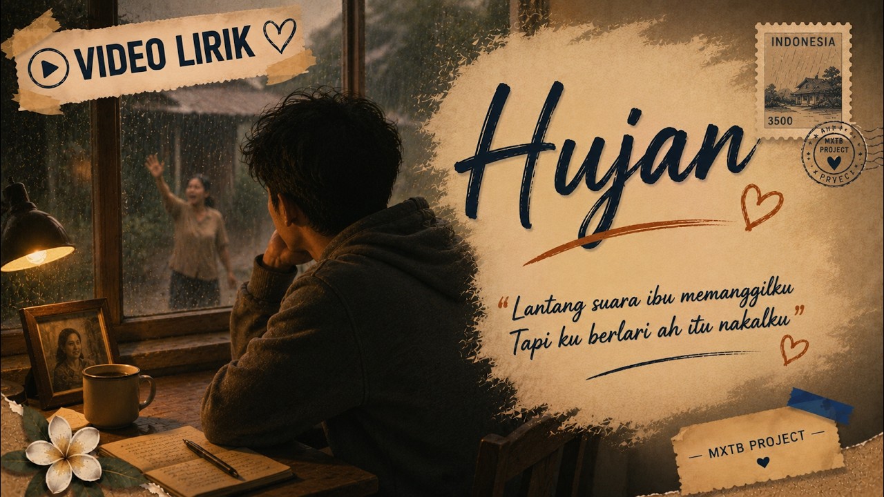 MXTB Project - Hujan (Official Lyric Video) | Lagu Akustik, Lagu Nostalgia & Rindu Masa Kecil
