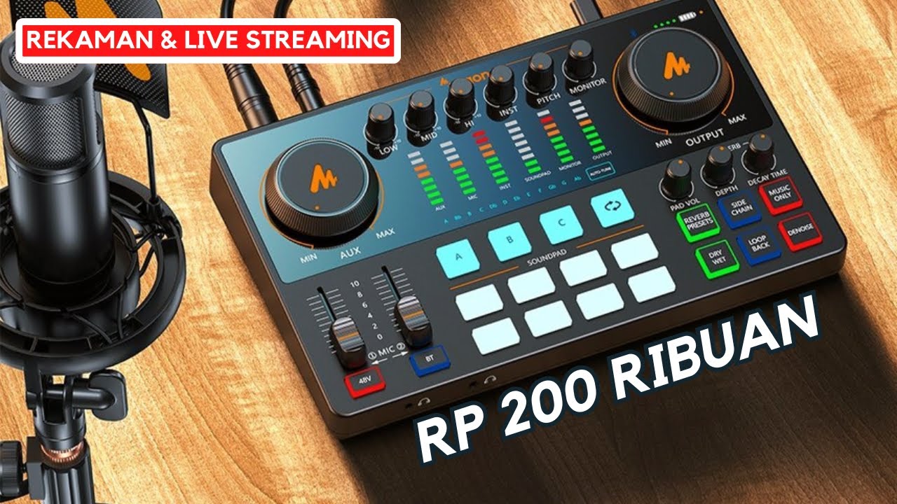 10 Rekomendasi SOUND CARD Murah TERBAIK 2026 | Audio Interface Live Streaming, Rekaman, Karaoke