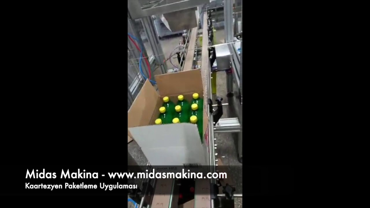 Kartezyen Paketleme Robotu - Midas Makina