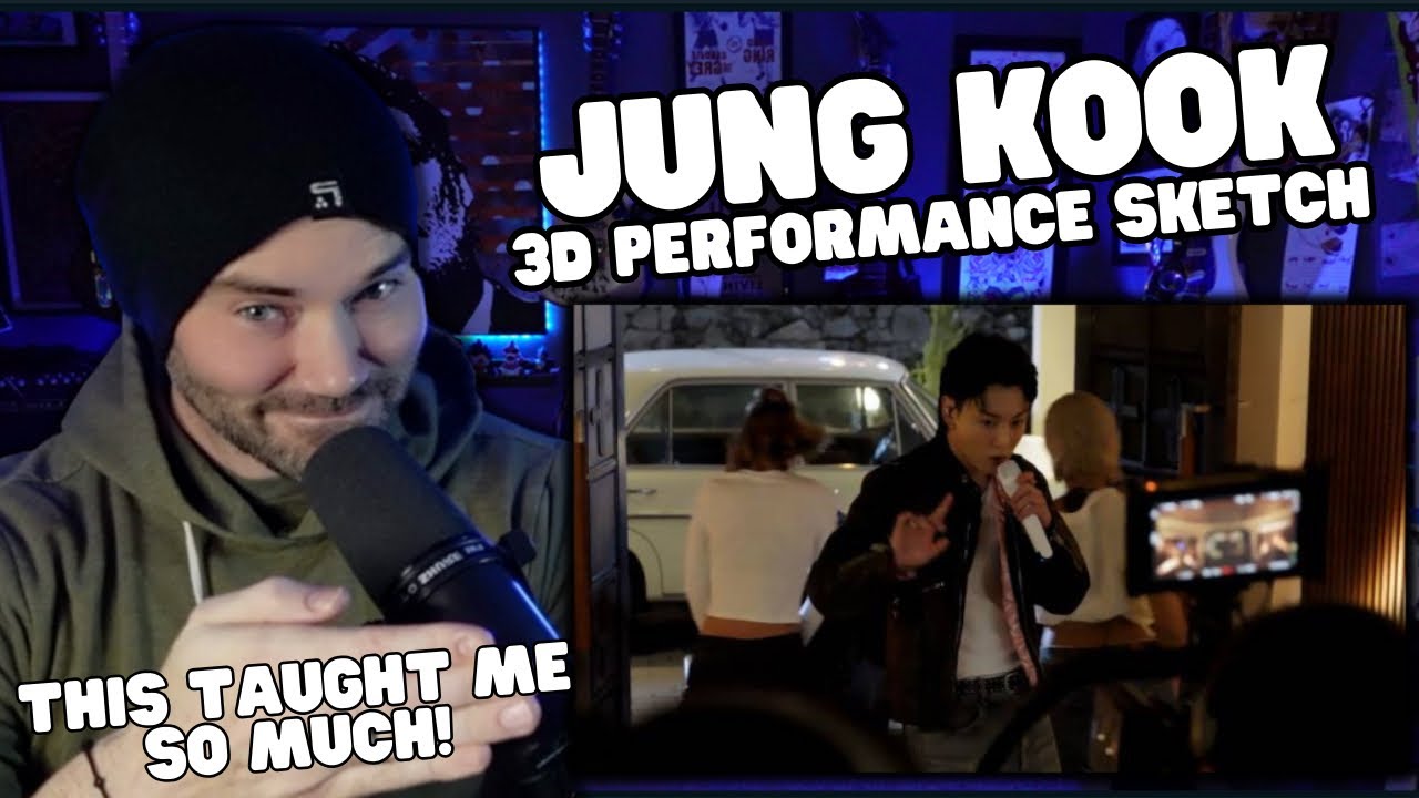 Metal Vocalist First Time Reaction - 정국 (Jung Kook) ‘3D (feat. Jack Harlow)’ Promotions Sketch