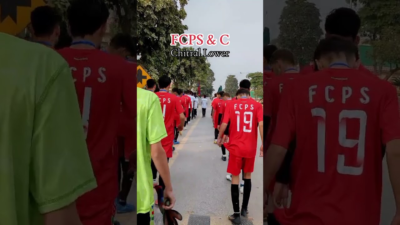 The FCPS Inter School Tournament 2025 #FCPS #Chitral #InterSchool2025