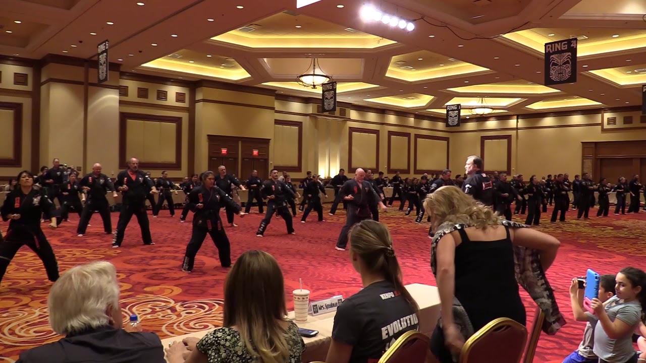 2019 Jeff Speakmans's Kenpo 5.0 Black Belt Test Opening and Basics