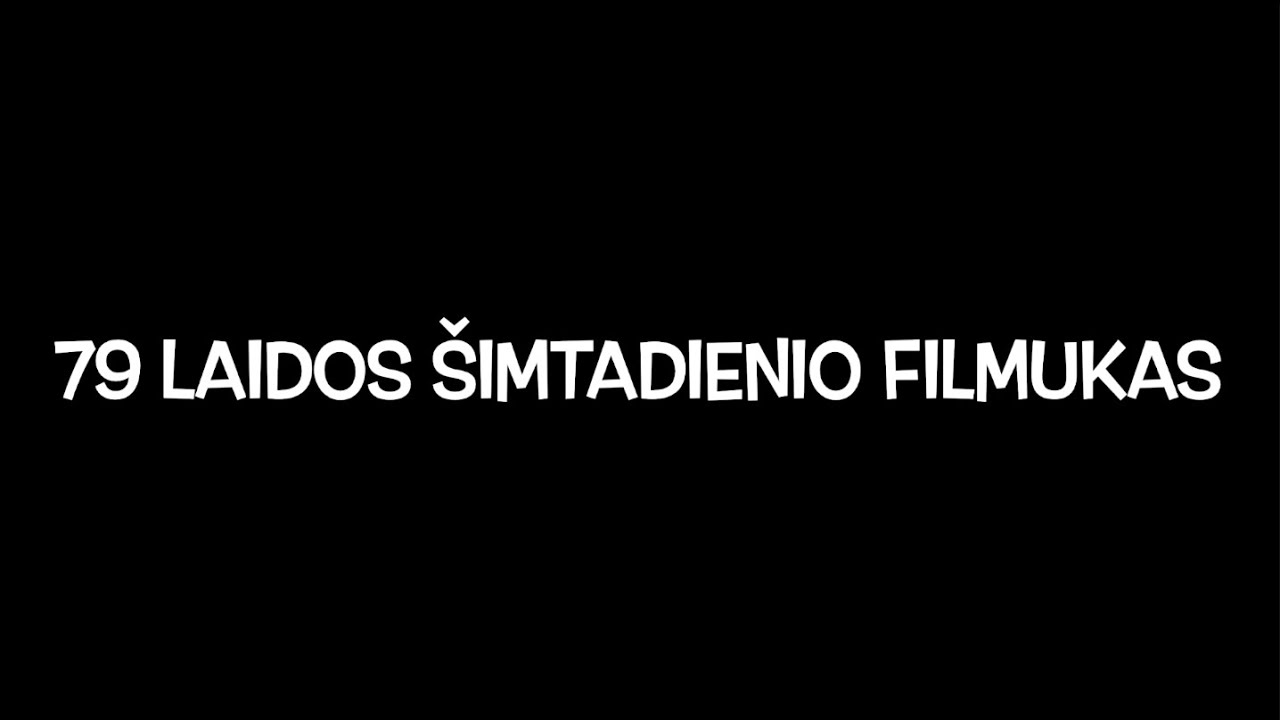 Salantų gimnazijos 79 laidos šimtadienio filmukas “Dvyliktoko sapnas”