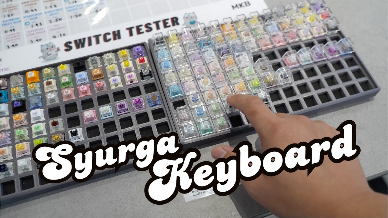 Saya jumpa syurga Keyboard di IOI Mall Putrajaya - MKB
