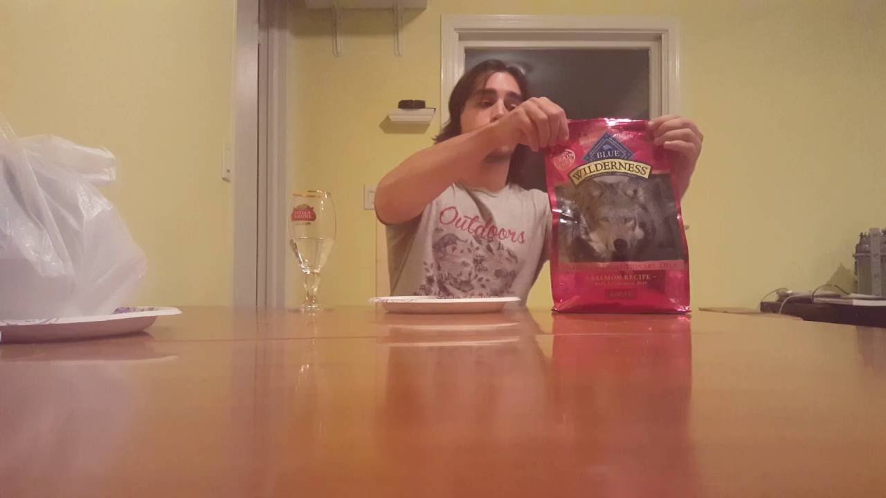 I Eat and Review 'Blue Wilderness Salmon Recipe Dog Food'