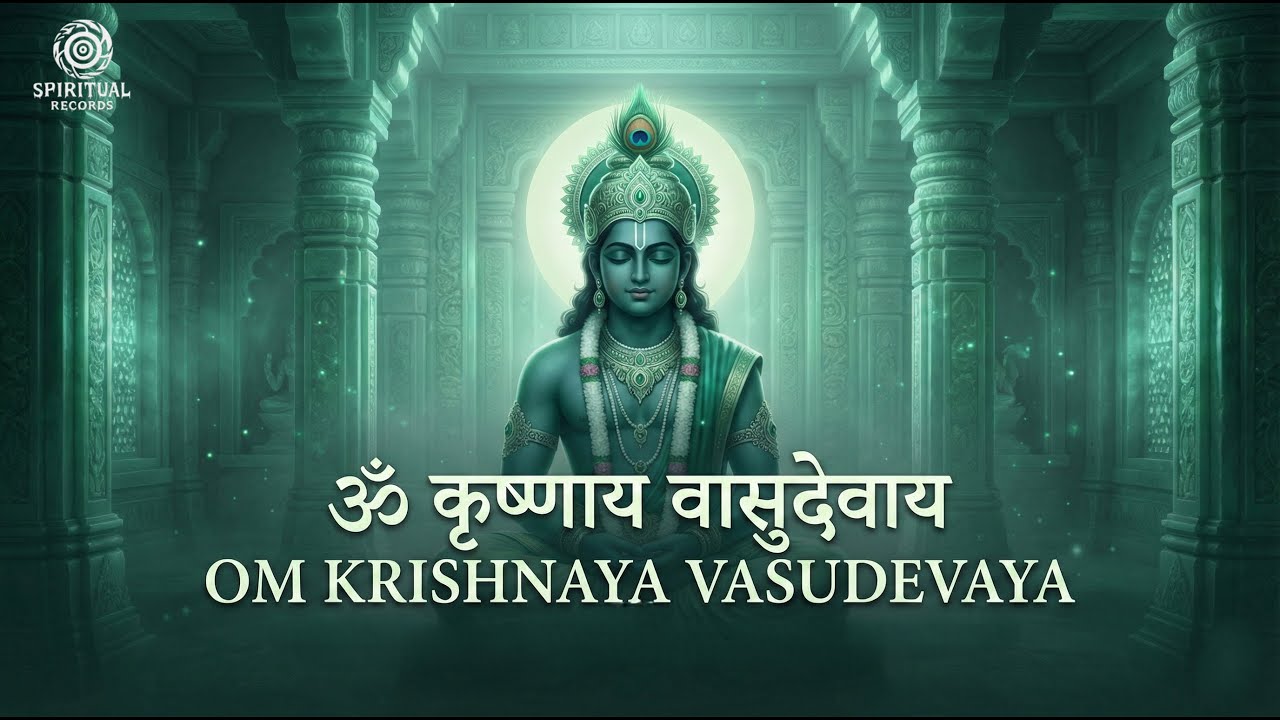 Most Powerful Krishna Mantra | Om Krishnaya Vasudevaya Haraye I 1 Hour Krishna Mantra Meditation