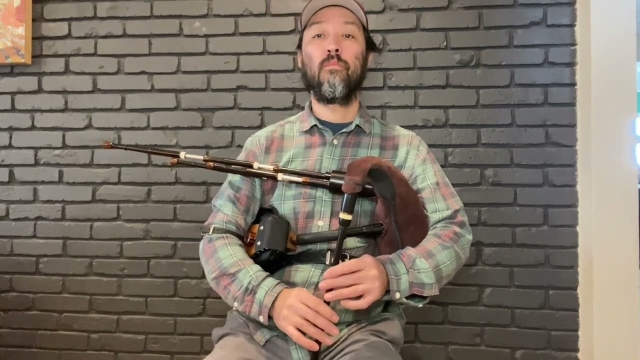 Blackwood smallpipes in A