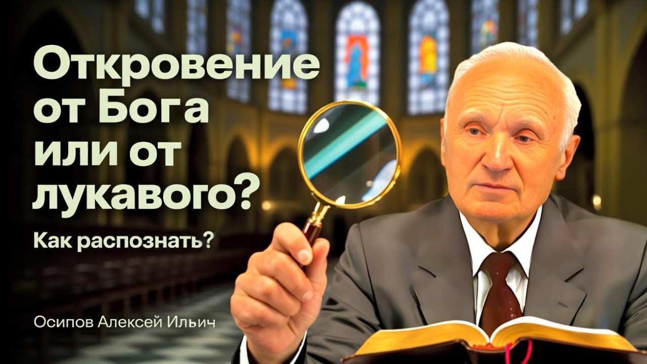 Откровение от Бога или от лукавого - как распознать? // Алексей Осипов