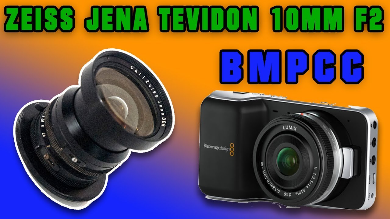 Zeiss Jena Tevidon 10mm f2 - bmpcc or Digital Bolex ITA sub ENG