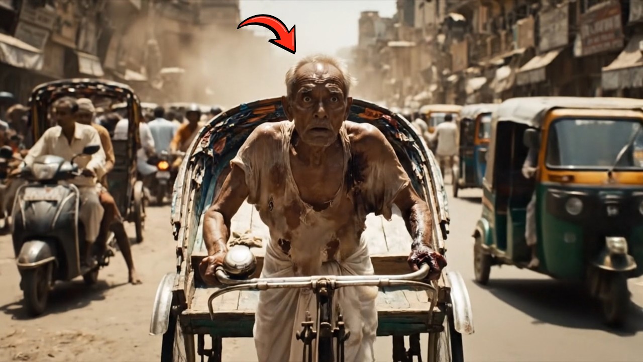 DM साहब मीटिंग से लौट रहे थे, रास्ते में रिक्शा चलाते बूढ़े पिता मिले — आगे की कहानी रुला देगी...