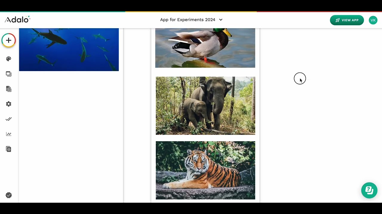 Adalo 2.0 Layout Hints: multiple conditionally - visible images on top of each other